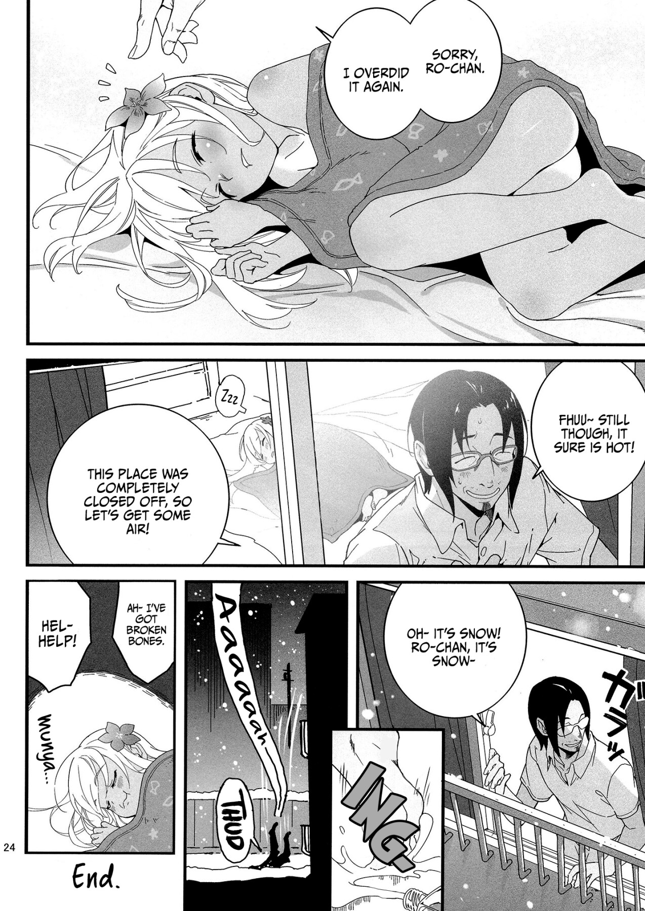 Hentai Manga Comic-Deploy! Ro-chan's Masssage Is Warm Even In Winter-Read-23